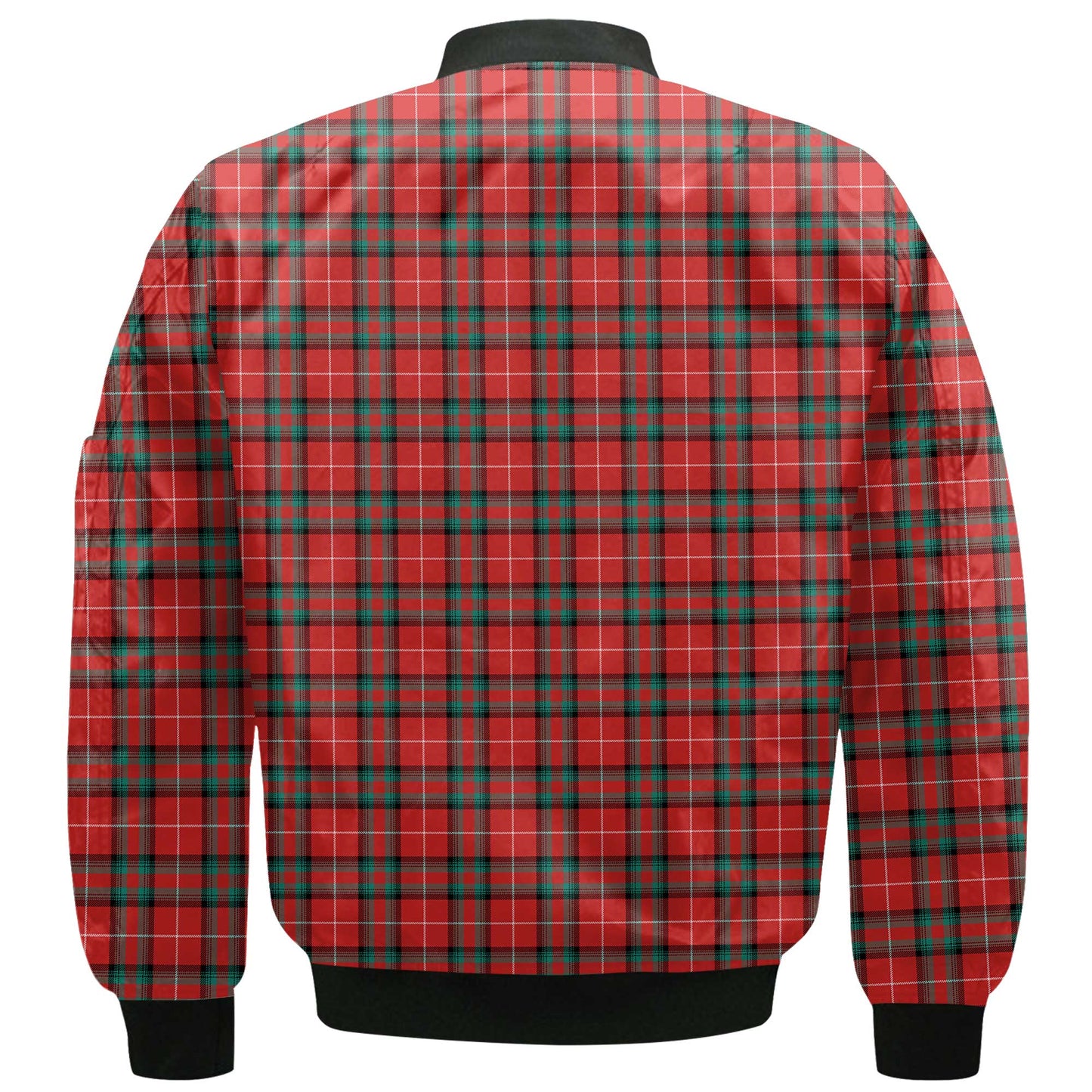 Clan Stewart Of Bute Tartan Men Bomber Jacket Crest And Plaid Basic Style