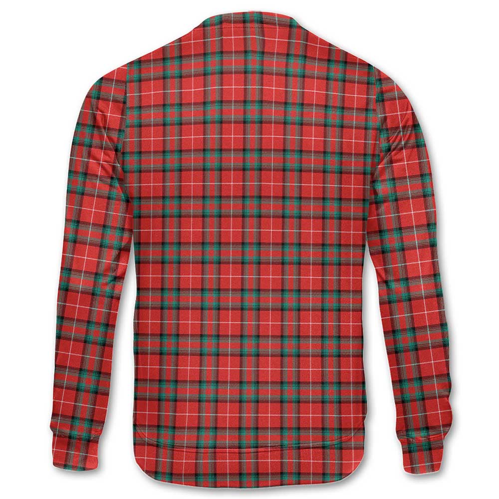 Clan Stewart Of Bute Tartan Men Sweatshirt Crest And Plaid Basic Style