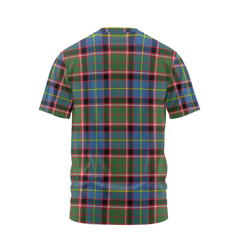 Clan Stirling Tartan Men T Shirt Crest And Plaid Basic Style