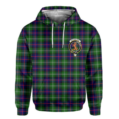 Clan Sutherland I Tartan Men Hoodie Crest And Plaid Basic Style