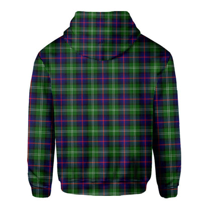 Clan Sutherland Ii Tartan Women Hoodie Crest And Plaid Basic Style