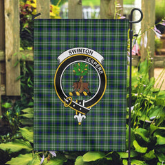 Clan Swinton Tartan Garden Flag Crest And Plaid Basic Style