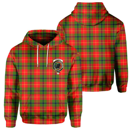 Clan Turnbull Tartan Women Hoodie Crest And Plaid Basic Style