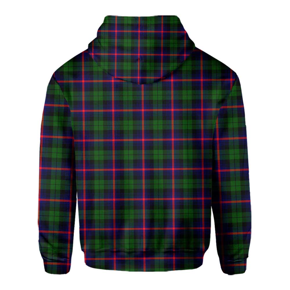 Clan Urquhart Tartan Men Hoodie Crest And Plaid Basic Style