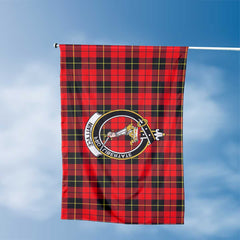 Clan Wallace Tartan Flag Crest And Plaid Basic Style