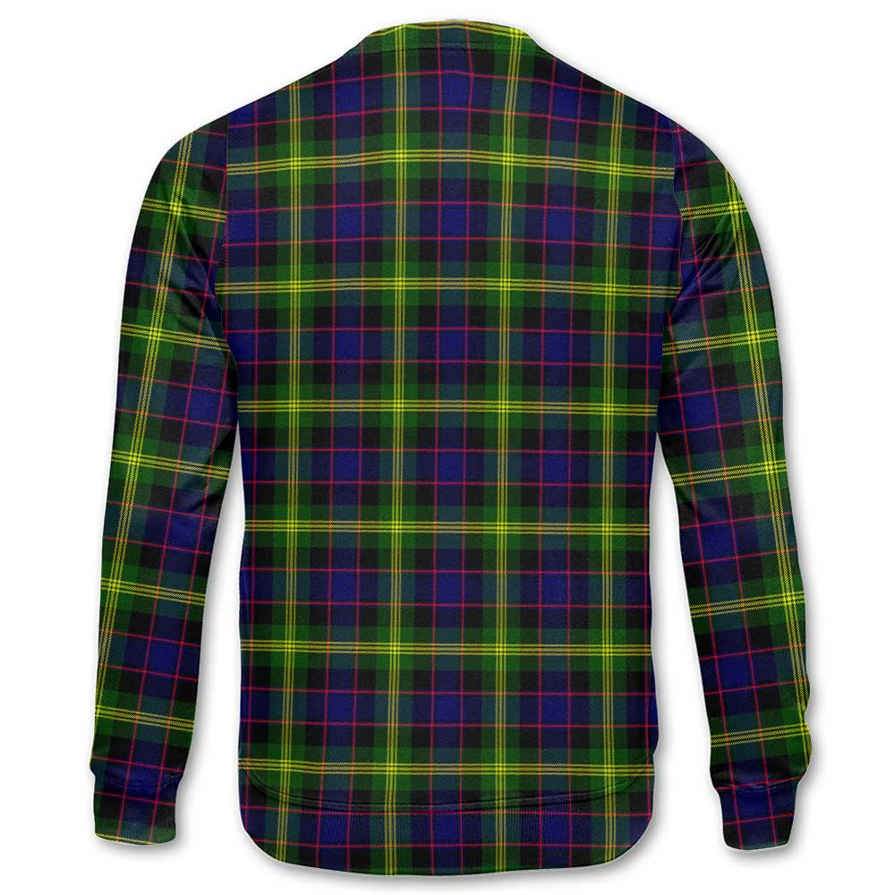 Clan Watson Tartan Men Sweatshirt Crest And Plaid Basic Style