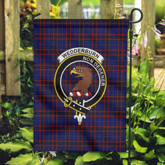 Clan Wedderburn Tartan Garden Flag Crest And Plaid Basic Style
