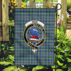 Clan Weir Tartan Garden Flag Crest And Plaid Basic Style