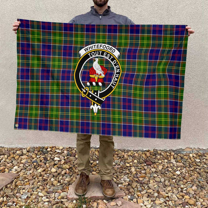 Clan Whiteford Tartan Flag 1 Crest And Plaid Basic Style Tartan House Flag Crest And Plaid Basic Style