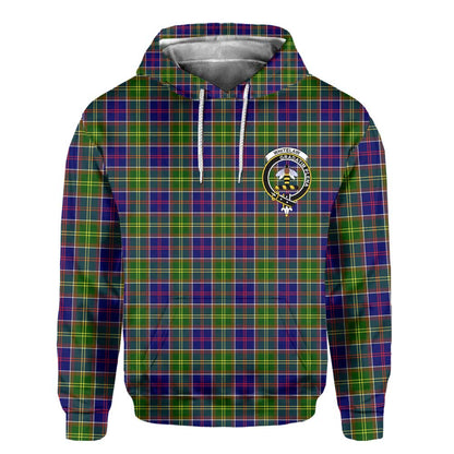 Clan Whitelaw Tartan Men Hoodie Crest And Plaid Basic Style