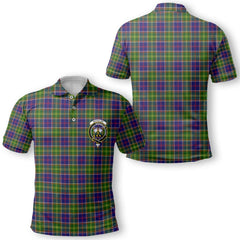 Clan Whitelaw Tartan Men Polo Shirt Crest And Plaid Basic Style