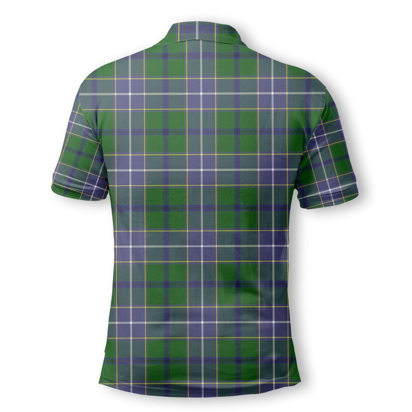 Clan Wishart Tartan Golf Men Polo Shirt Crest And Plaid Basic Style