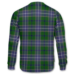 Clan Wishart Tartan Men Sweatshirt Crest And Plaid Basic Style