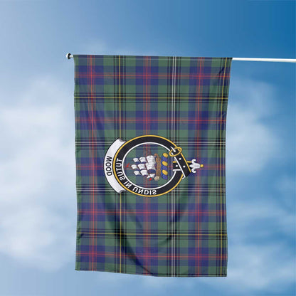 Clan Wood Tartan Flag Crest And Plaid Basic Style