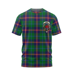 Clan Young Tartan Men T Shirt Crest And Plaid Basic Style