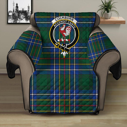 Cockburn Ancient Tartan Crest Sofa Protector