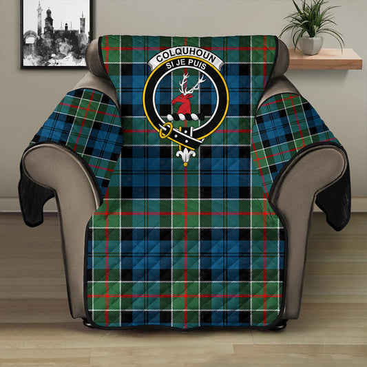 Colquhoun Ancient Tartan Crest Sofa Protector