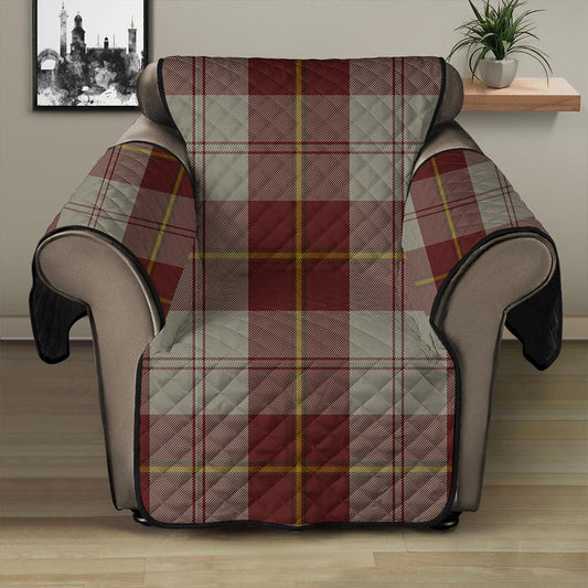 Cunningham Burgundy Dancers Tartan Plaid Sofa Protector