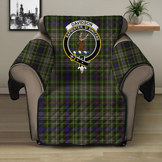 Davidson Tulloch Dress Tartan Crest Sofa Protector