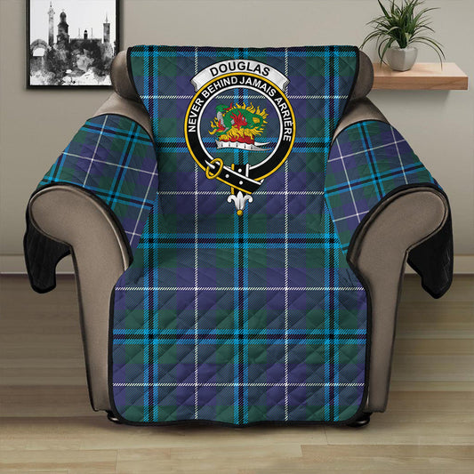 Douglas Modern Tartan Crest Sofa Protector