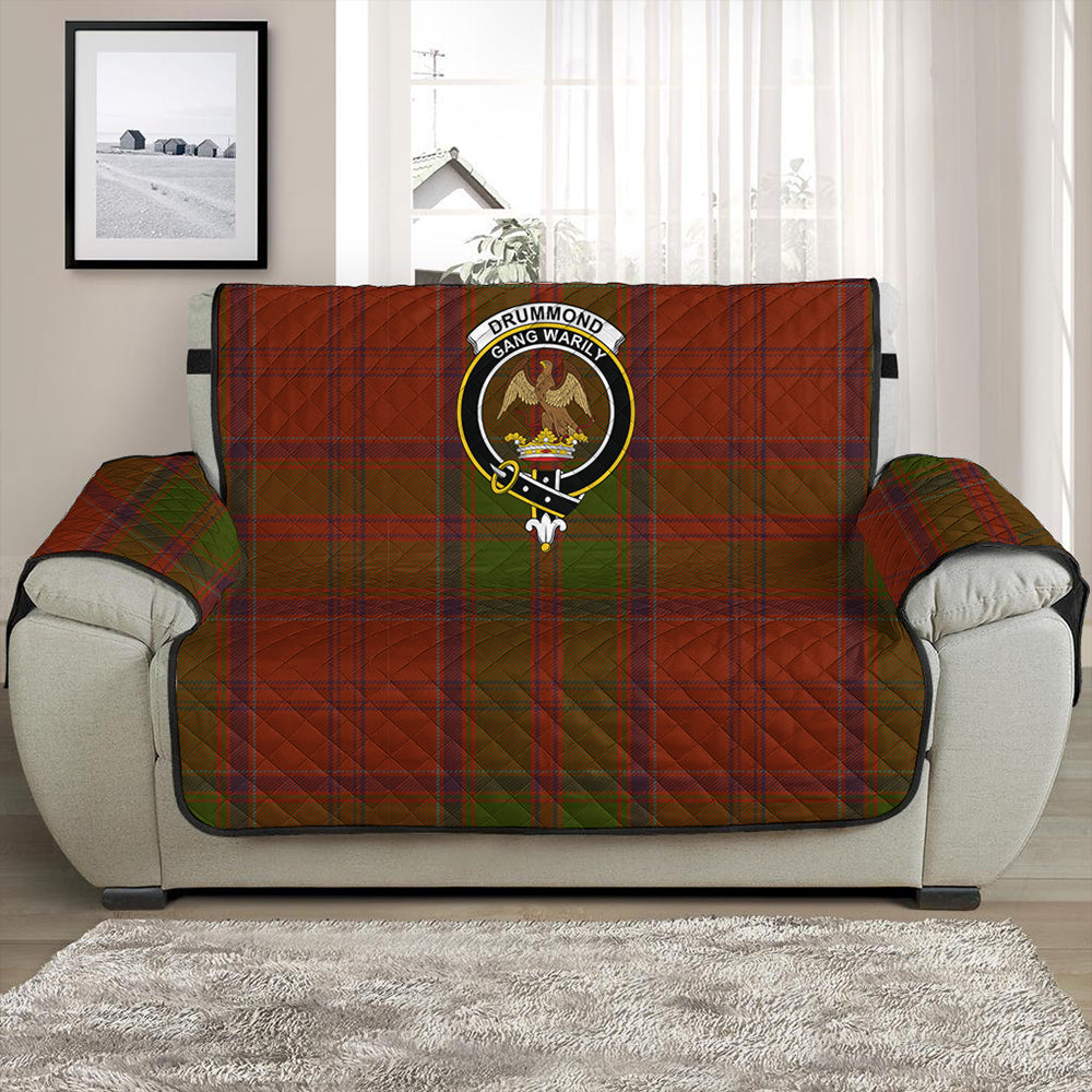 Drummond Clan Tartan Crest Sofa Protector