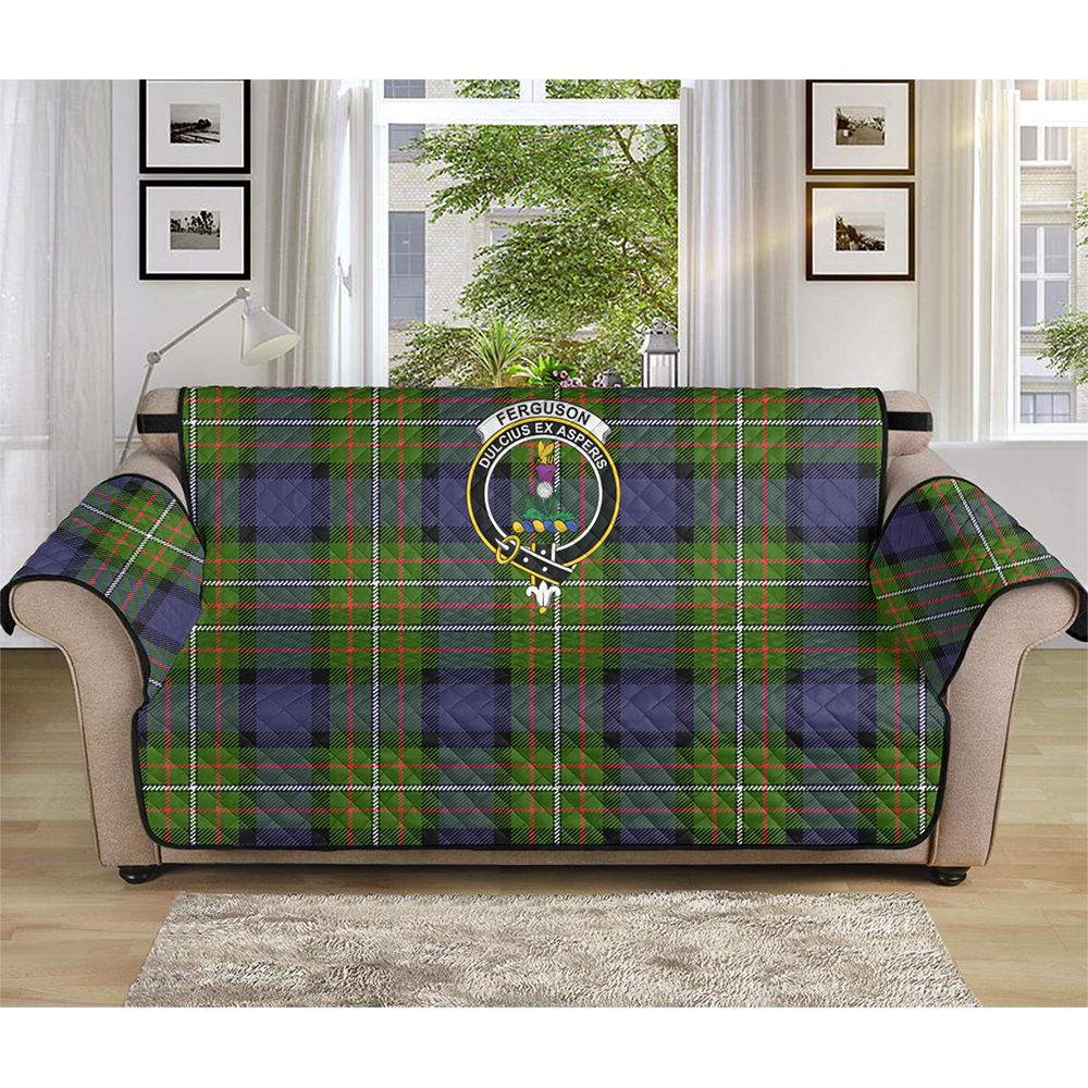 Fergusson Modern Tartan Crest Sofa Protector