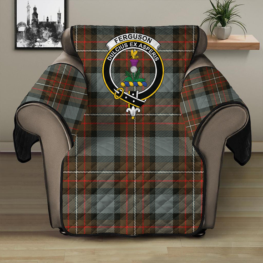 Fergusson Weathered Tartan Crest Sofa Protector