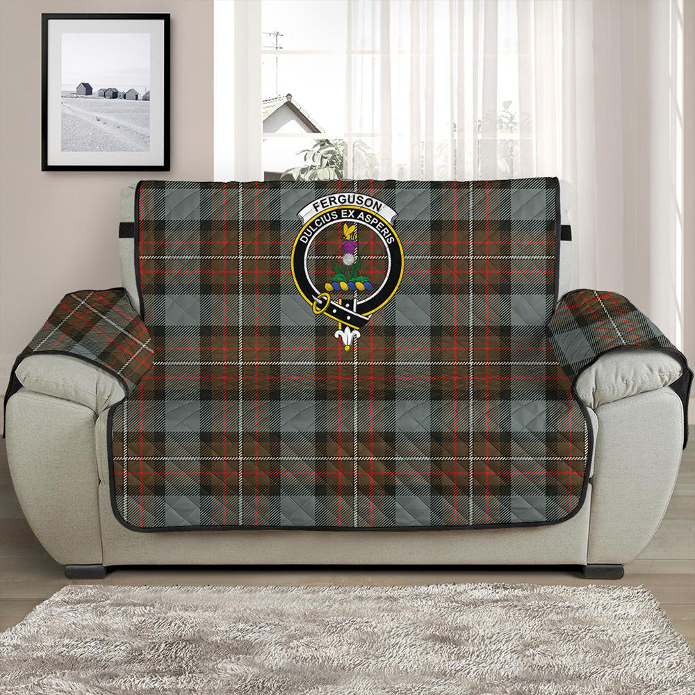 Fergusson Weathered Tartan Crest Sofa Protector