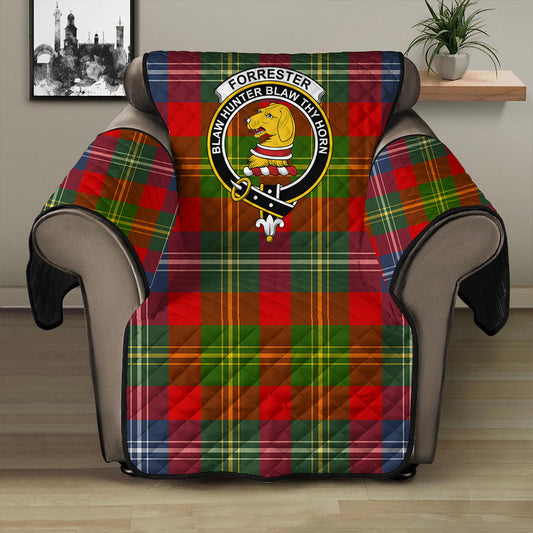 Forrester Tartan Crest Sofa Protector