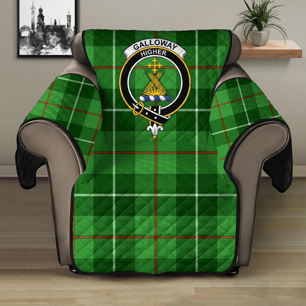 Galloway District Tartan Crest Sofa Protector