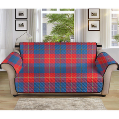 Galloway Red Tartan Plaid Sofa Protector