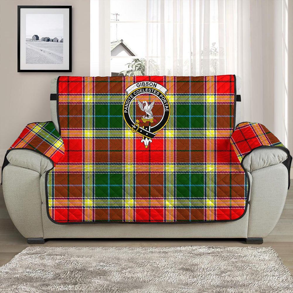 Gibbs Tartan Crest Sofa Protector