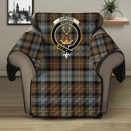 Gordon Weathered Tartan Crest Sofa Protector