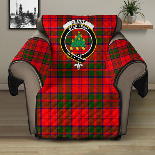 Grant Modern Tartan Crest Sofa Protector