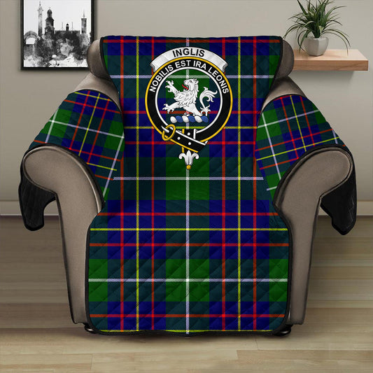 Inglis Modern Tartan Crest Sofa Protector