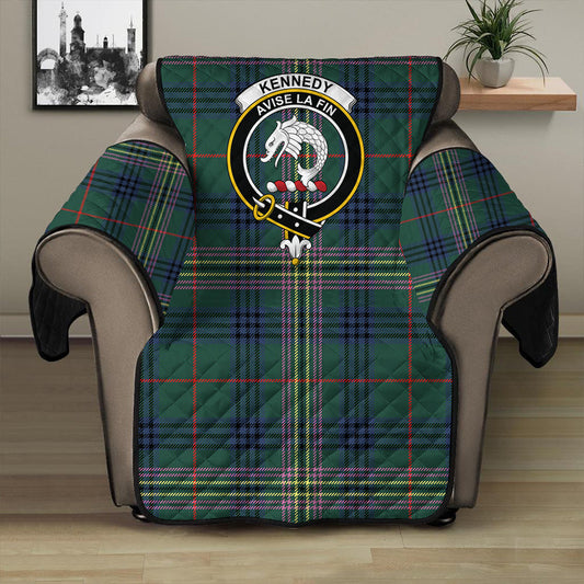 Kennedy Modern Tartan Crest Sofa Protector