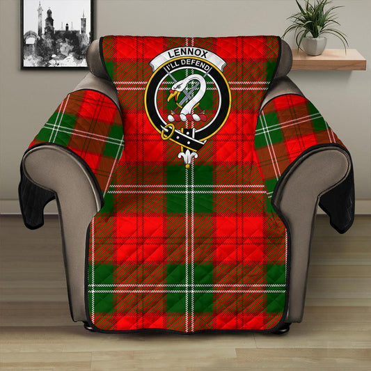 Lennox Modern Tartan Crest Sofa Protector