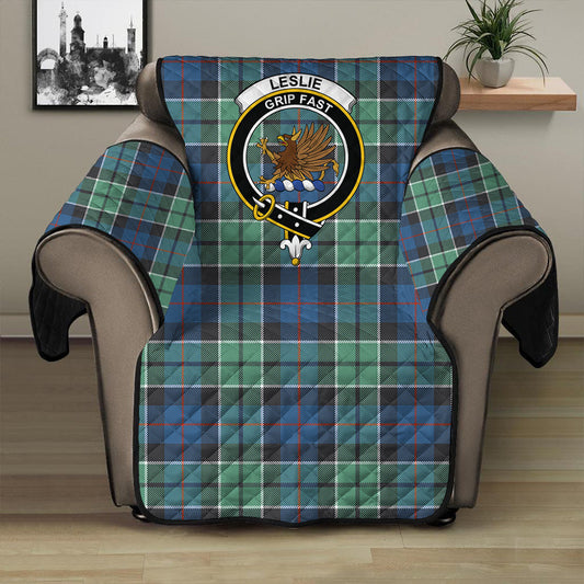 Leslie Hunting Tartan Crest Sofa Protector