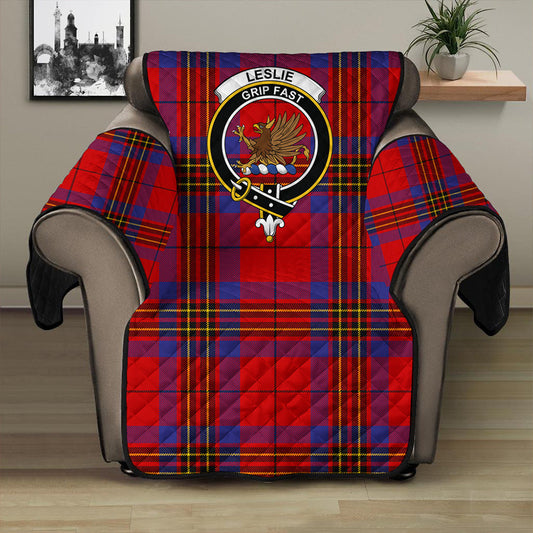 Leslie Modern Tartan Crest Sofa Protector