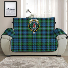 Lyon Clan Tartan Crest Sofa Protector