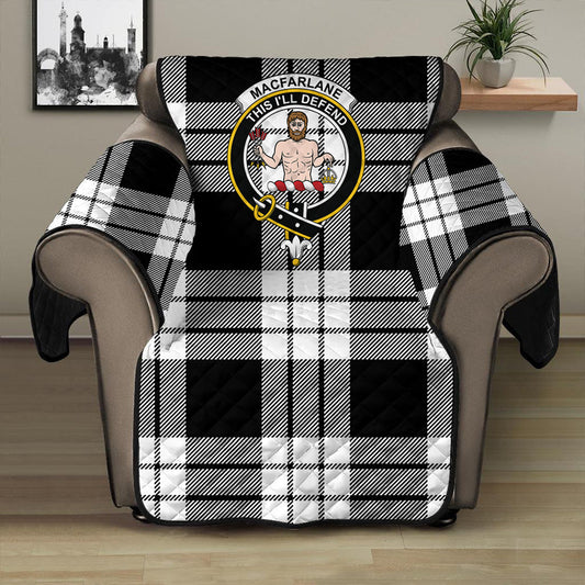 MacFarlane Hunting Modern Tartan Crest Sofa Protector