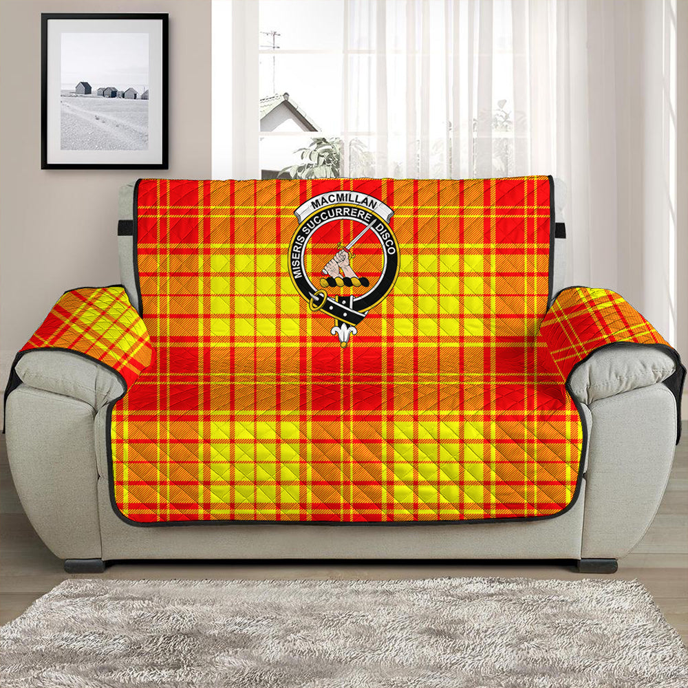 MacMillan Clan Tartan Crest Sofa Protector