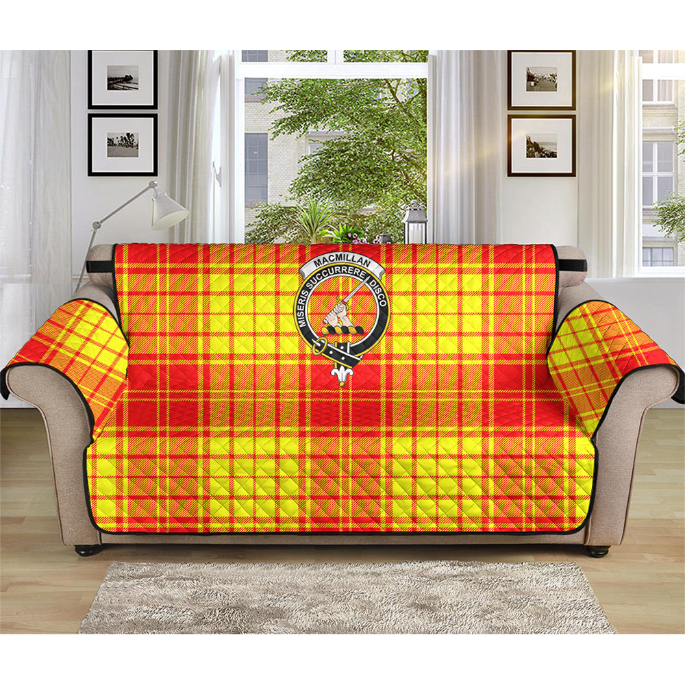 MacMillan Clan Tartan Crest Sofa Protector