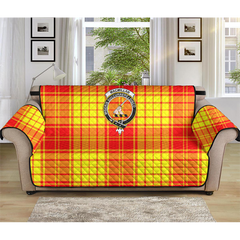 MacMillan Clan Tartan Crest Sofa Protector