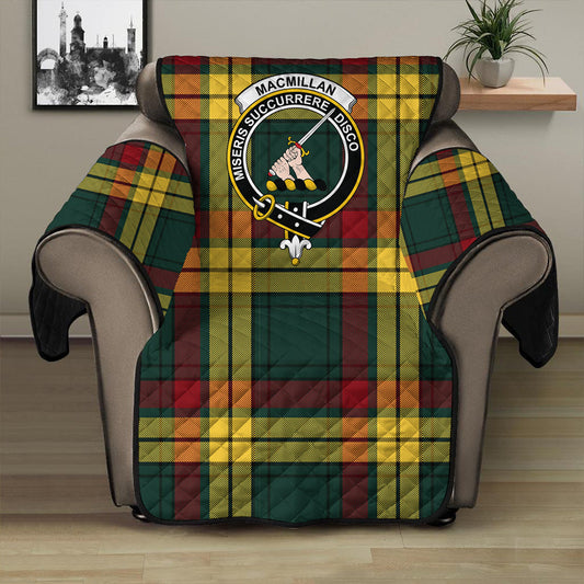 MacMillan Old Modern Tartan Crest Sofa Protector