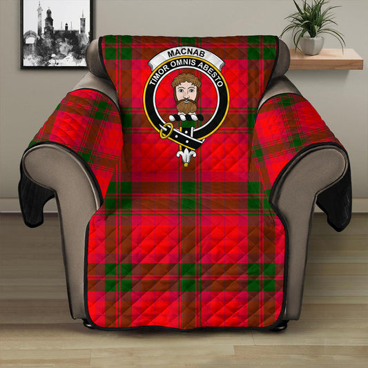 MacNab Modern Tartan Crest Sofa Protector