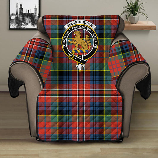 MacPherson Ancient Tartan Crest Sofa Protector