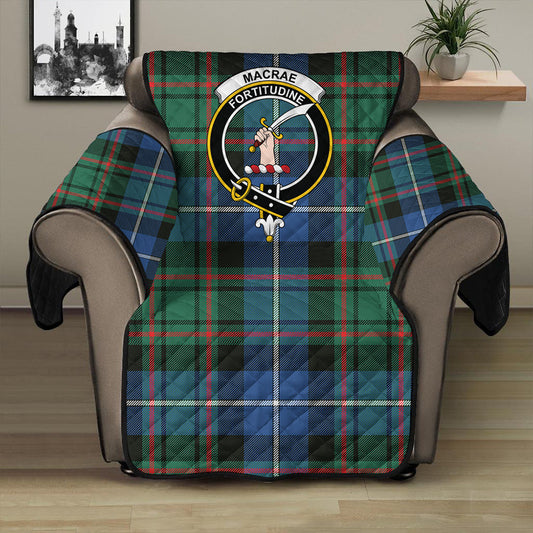 MacRae Hunting Ancient Tartan Crest Sofa Protector