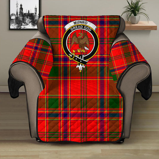 Munro Modern Tartan Crest Sofa Protector