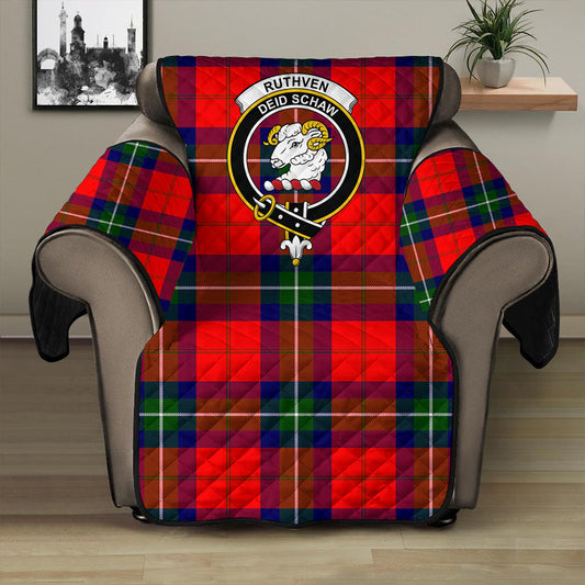 Ruthven Modern Tartan Crest Sofa Protector